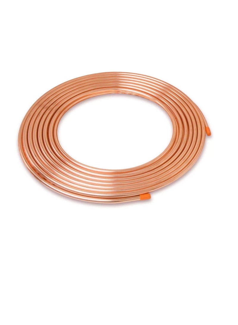ملف نحاسي حراري ناعم للتبريد - أنابيب HVAC ، ملفوفة على شكل فطيرة ، أنبوب ناعم - صنع في كوريا (1/4 بوصة × 15 متر)  - Image 1