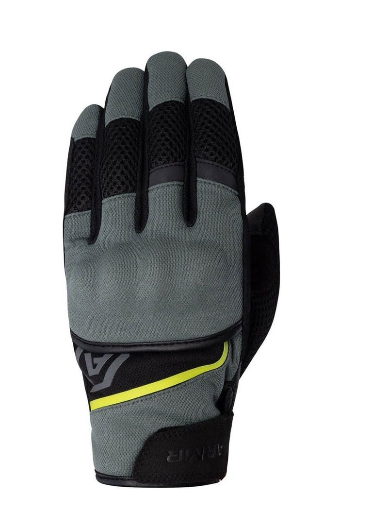 Oxford Eyoshi 3.0 Air Gloves - Black/Green/Yellow - Image 1