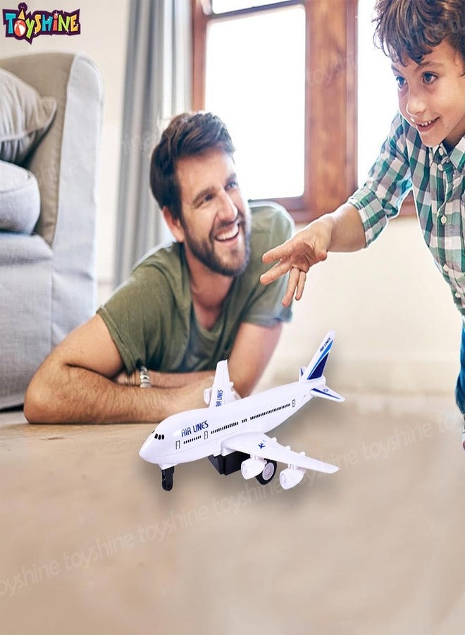 Toyshine Kids Play Vehicles Pull Back Airplane Toys for 3 4 5 6 Year Old Boys Girls-Multicolor - Image 4