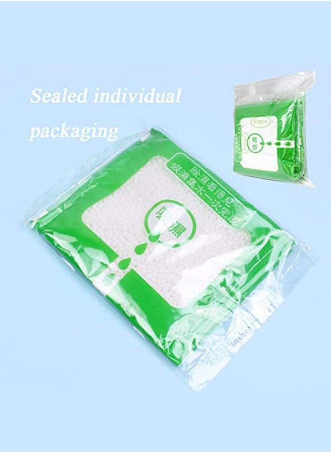 TYCOM Tycom Hanging Anti  mold Deodorizing Moisture Proof Desiccant absorber Bag and Odor Eliminator Hanging Bags to Rid Damp in Closet Cars Bathroom wardrobes Basement Gym Bag Humidity Bags-6Pcs  - Image 2