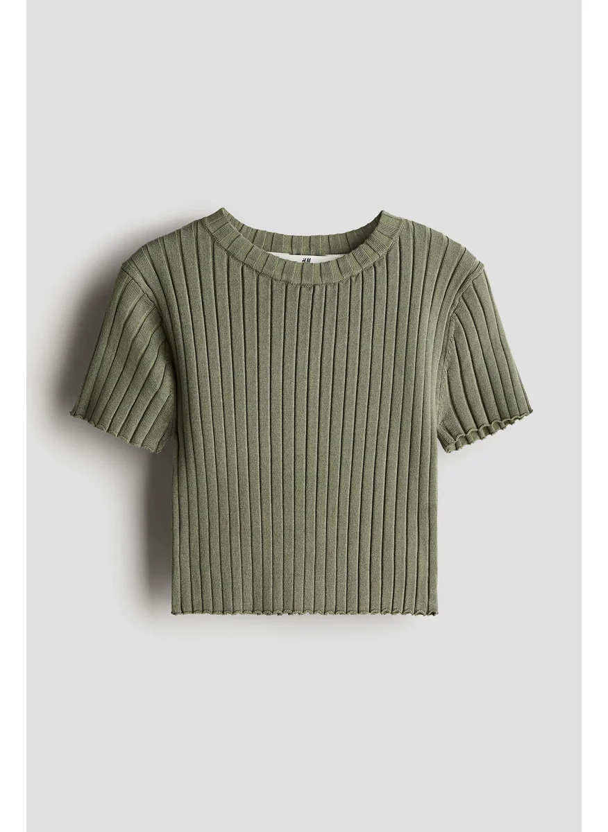 اتش اند ام Rib-Knit Top