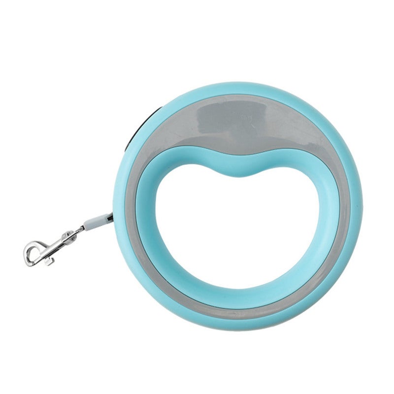 Xs Retractable Pet Leash 2.5m Long Rope - Automatic Retractable Design - Metal Hook 360 Degree Rotation for Outdoor Walking Training - Image 1