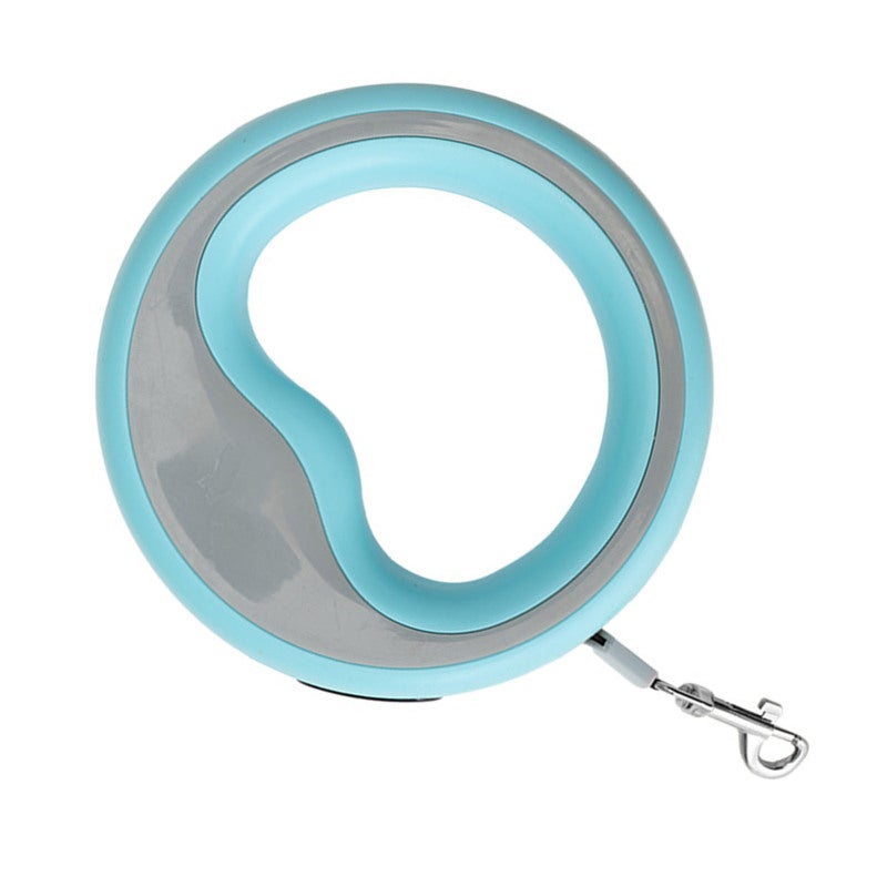 Xs Retractable Pet Leash 2.5m Long Rope - Automatic Retractable Design - Metal Hook 360 Degree Rotation for Outdoor Walking Training - Image 4