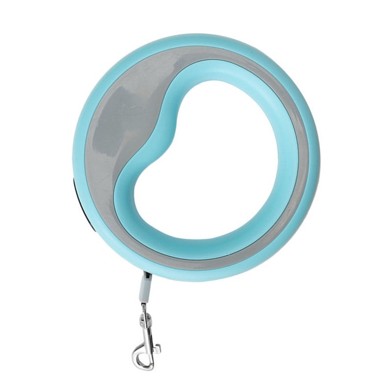 Xs Retractable Pet Leash 2.5m Long Rope - Automatic Retractable Design - Metal Hook 360 Degree Rotation for Outdoor Walking Training - Image 3