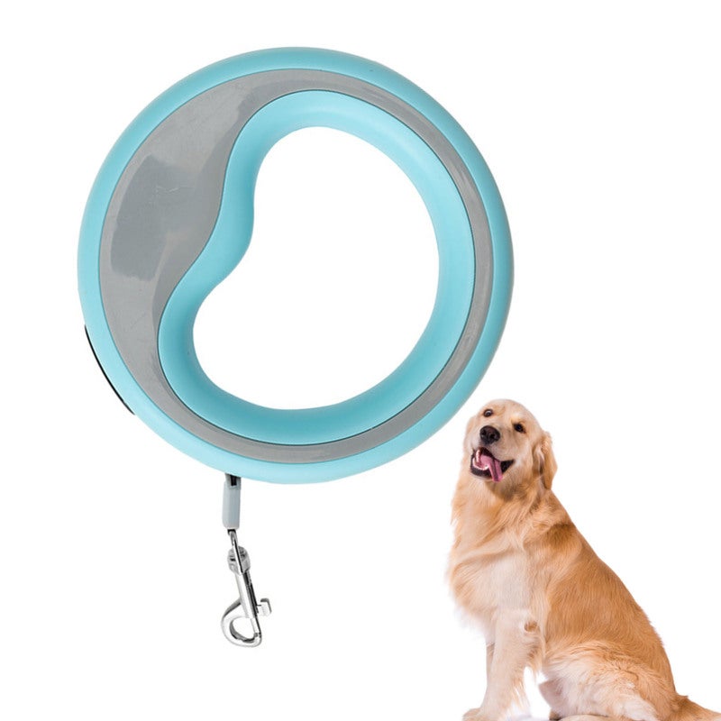 Xs Retractable Pet Leash 2.5m Long Rope - Automatic Retractable Design - Metal Hook 360 Degree Rotation for Outdoor Walking Training - Image 5