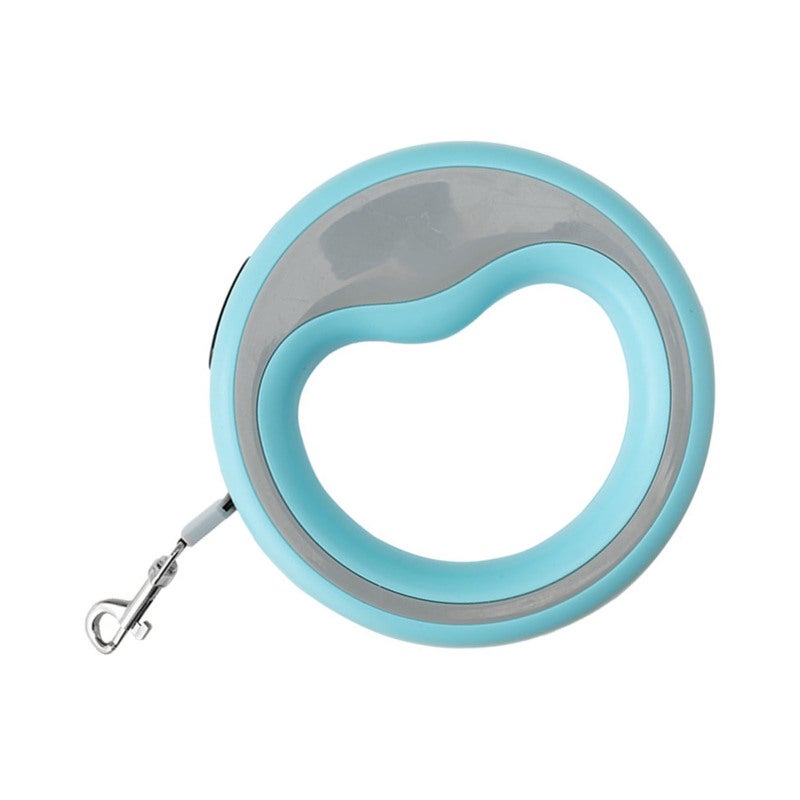 Xs Retractable Pet Leash 2.5m Long Rope - Automatic Retractable Design - Metal Hook 360 Degree Rotation for Outdoor Walking Training - Image 2