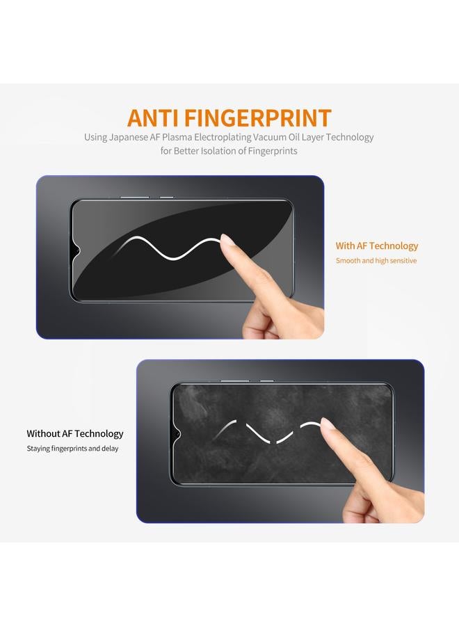 erorex For Nokia C12 2Pcs 9H Big Arc Edge High Aluminum-Silicon Tempered Glass Film - Image 3