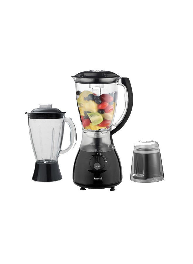 ساتشي خلاط 3 في 1 بخاصية التنظيف التلقائي 1.5 L 550 W NL-BL-4361 أسود - Image 1