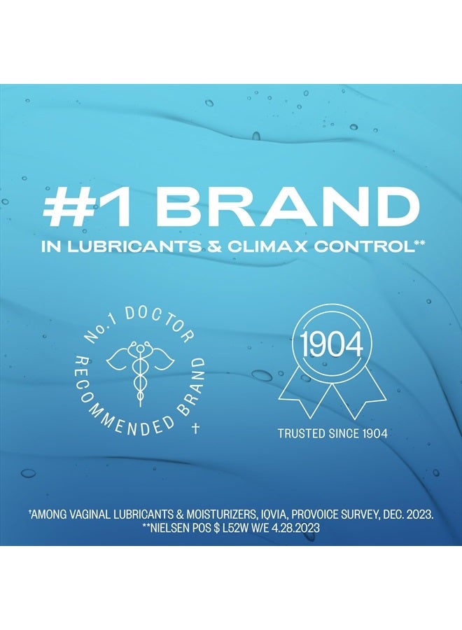 K-Y Jelly Water Based Lube For Sex, Anal Lube, Non-Greasy Water Based Personal Lubricant, pH Friendly Sex Lube Can Be Used With Sex Toys For Women & Male Sex Toys, Condom Friendly Personal Lube, 4 OZ - Image 2