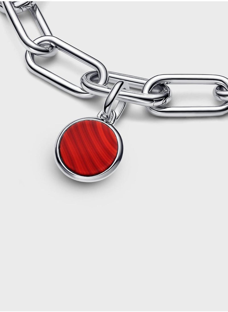 PANDORA Engravable Round Sterling Silver Mini Medallion - Image 1