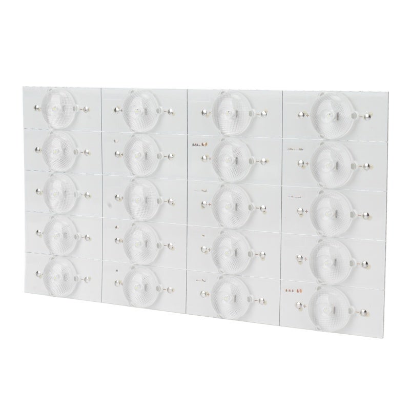 LED TV Backlight: 3V SMD Beads With Optical Lens Flanging - High-Brightness Energy Saving Corrosion Resistant Waterproof Aluminum Plate Module for 32-65in LED TV Repairs - Image 5