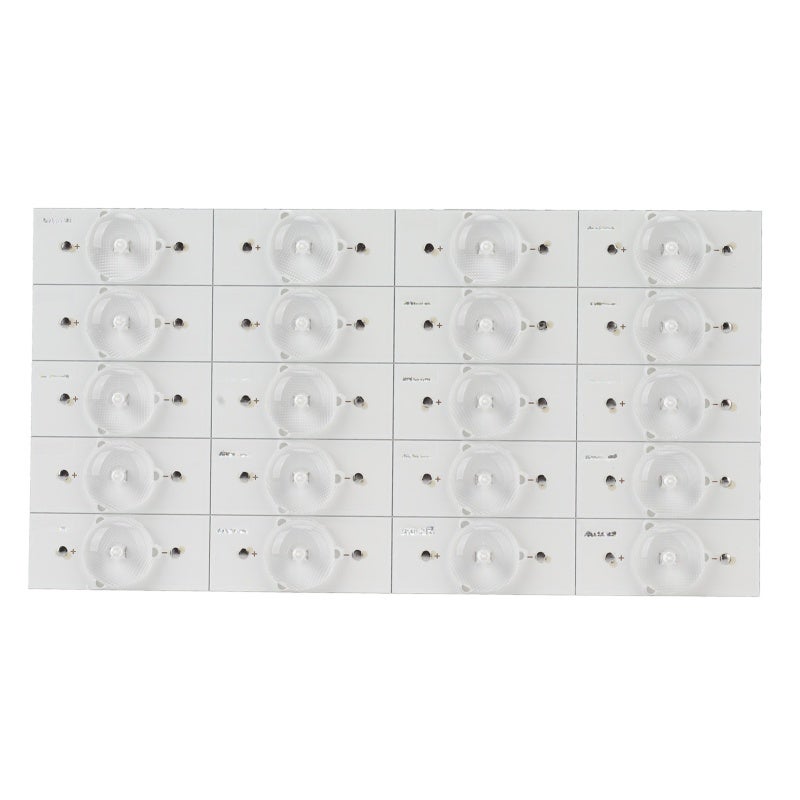 LED TV Backlight: 3V SMD Beads With Optical Lens Flanging - High-Brightness Energy Saving Corrosion Resistant Waterproof Aluminum Plate Module for 32-65in LED TV Repairs - Image 1