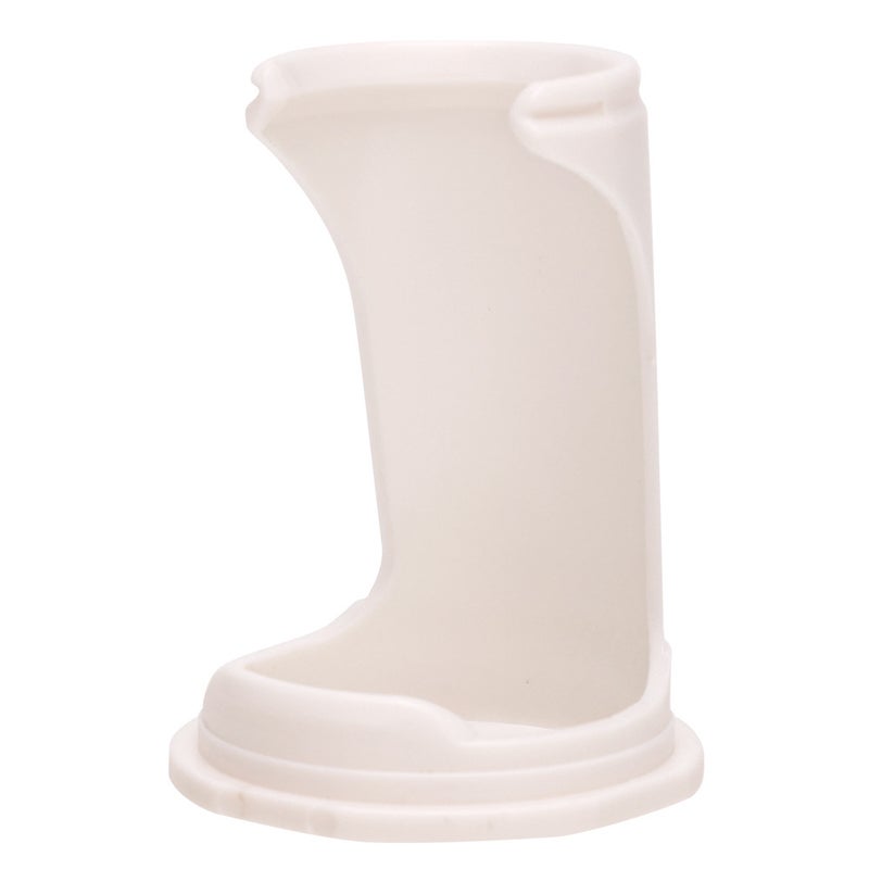 Generic Large Mens Shaving Foam Bowl with Handle White shelf 