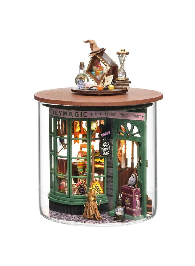 Bluejw Zhiqu House Diy Cabin Dream Bottle Series Hand-assembled 3D Architectural Model Ornaments Gifts - Image 1