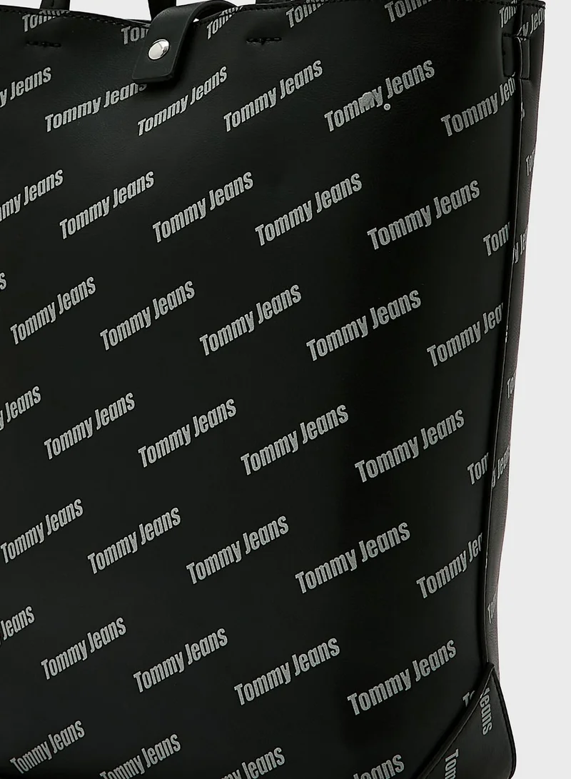 TOMMY HILFIGER Must Logo Detailed Tote Bag
