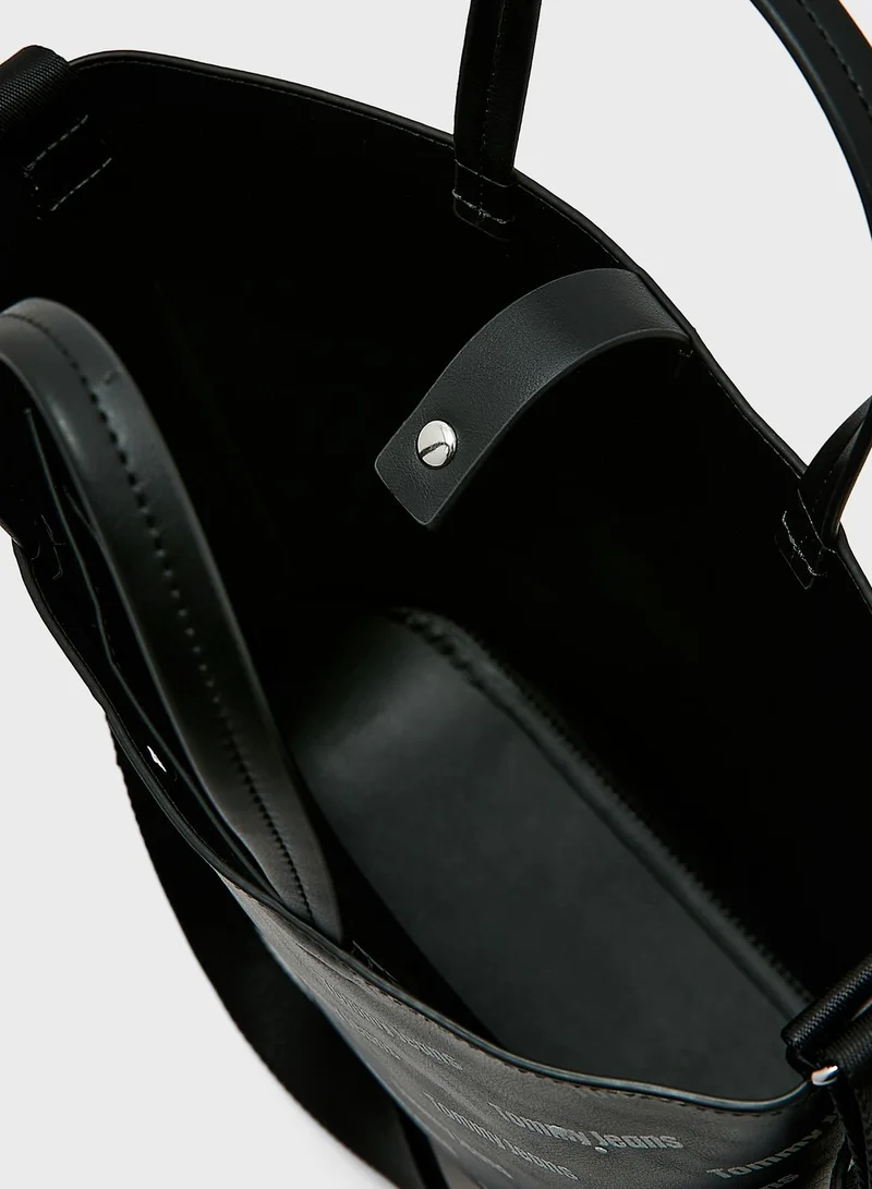 TOMMY HILFIGER Must Logo Detailed Tote Bag