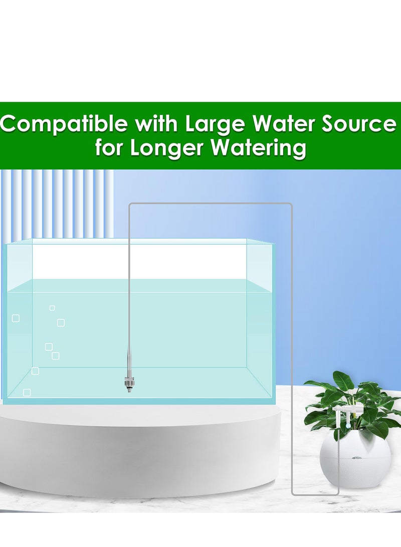 Generic Vacation Plant Watering Devices - Plant Irrigation System Outdoor - Automatic Plant Waterer - Self Watering Planter Insert for Indoor Outdoor Garden Potting  - Image 2