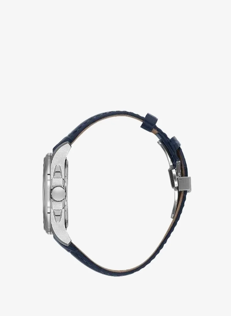 SANTA BARBARA POLO & RACQUET CLUB Santa Barbara Polo & Racquet Club - Legend Men's Watch | Leather Band with Steel Case | Analog | Round Dial | Mineral Glass | Japanese Quartz | Water Resistance 50 Meters