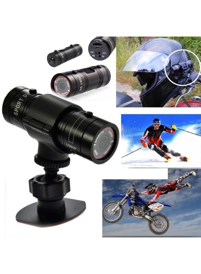 Generic P9 F9 Sports Camera HD 1080p Bicycle Helmet Waterproof DV Flashlight Driving Recorder Cross Border-Color:Only 32GB Memory Card - Image 2