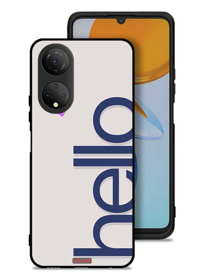 Tolwak Honor X7 Protective Case Cover Hello - Image 1