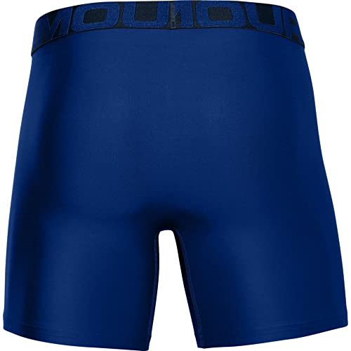 Under Armour mens Tech 6-inch Boxerjock 2-Pack, Royal (400)/Academy Blue, 5X-Large - Image 4