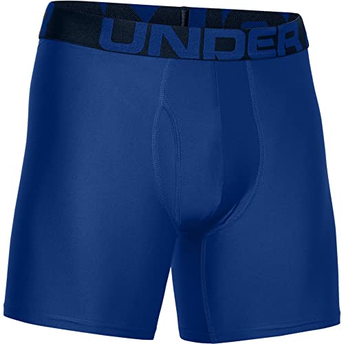 Under Armour mens Tech 6-inch Boxerjock 2-Pack, Royal (400)/Academy Blue, 5X-Large - Image 5