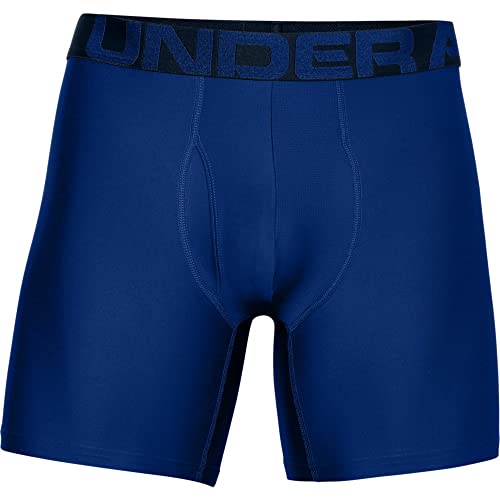 Under Armour mens Tech 6-inch Boxerjock 2-Pack, Royal (400)/Academy Blue, 5X-Large - Image 3