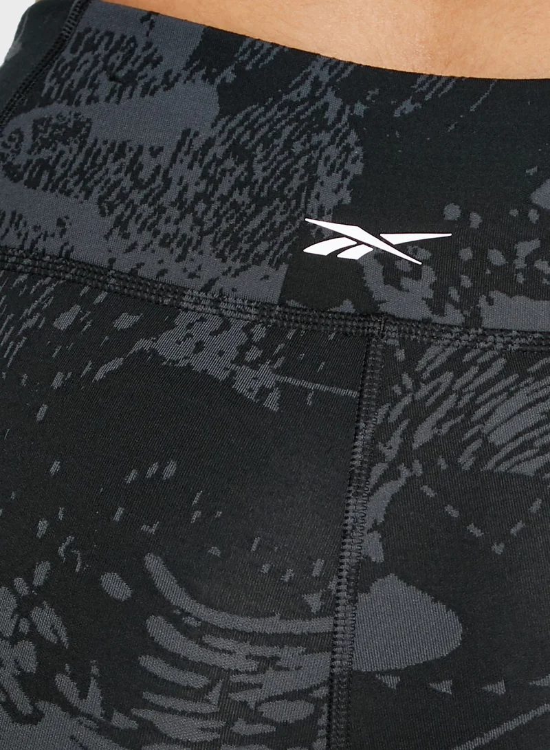Reebok Combat Lux Bold Jacquard Tights
