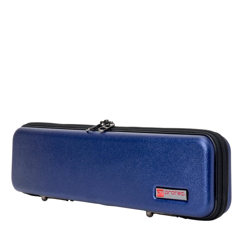 Protec Micro ZIP Flute Case B C Foot Blue Model BM308BX - Image 2