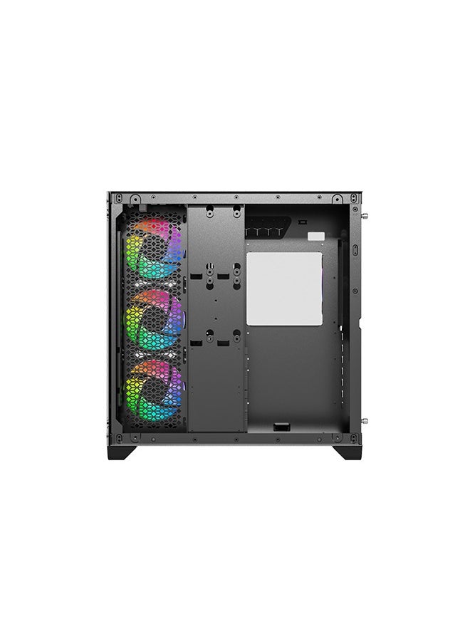 Generic Gaming Case Hook 1PZ Black 7 Fan ARGB 2 Side Glass  - Image 4