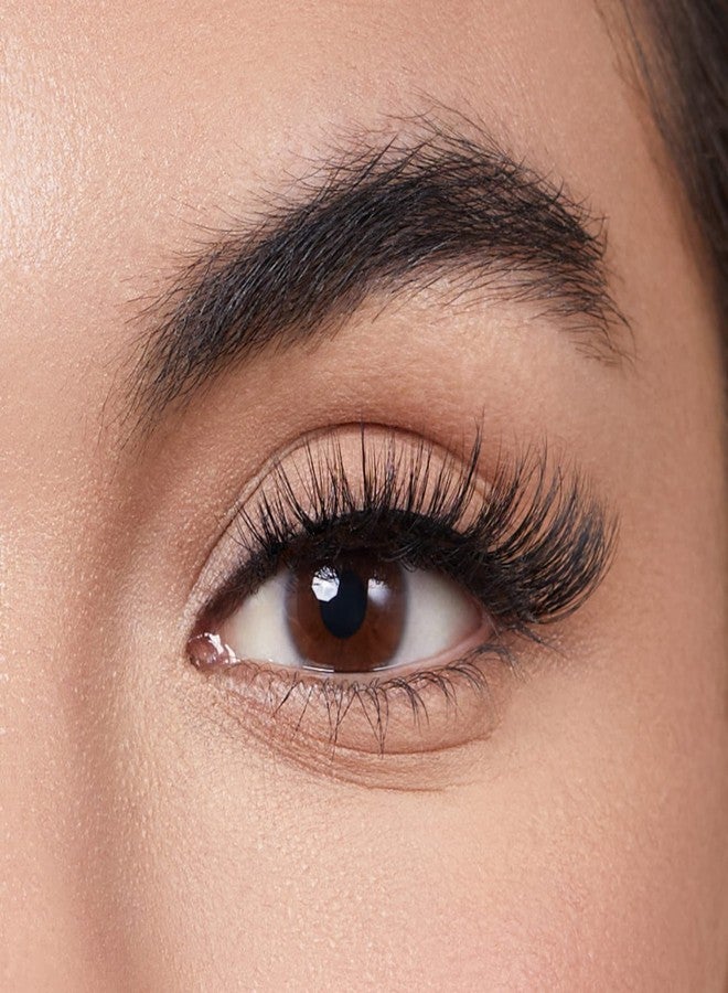 Araceli Beauty 3D Faux Mink Eyelashes - Acapulco - False Lash Pair, Natural Eyelashes, Fluffy and Wispy, Medium Length, Super-Soft Synthetic Mink, Comfortable Cotton-Like Band, Reusable, Black - Image 3
