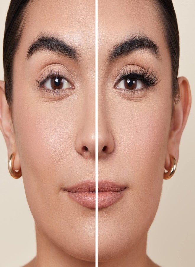 Araceli Beauty 3D Faux Mink Eyelashes - Acapulco - False Lash Pair, Natural Eyelashes, Fluffy and Wispy, Medium Length, Super-Soft Synthetic Mink, Comfortable Cotton-Like Band, Reusable, Black - Image 4