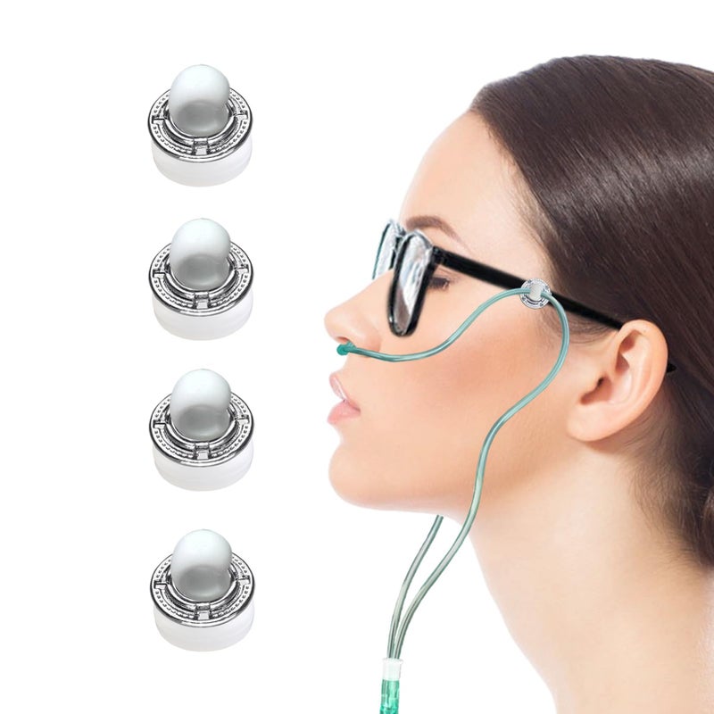KAEDLEY With Anti Slip Design Oxygen Tube Clips For Glasses - Nasal Cannula Ear Protector - Nose Cannula Hose Holder - Oxygen Holder Effectively Avoiding Discomfort Pain Caused By Oxygen Tubes On The Ears - Image 1
