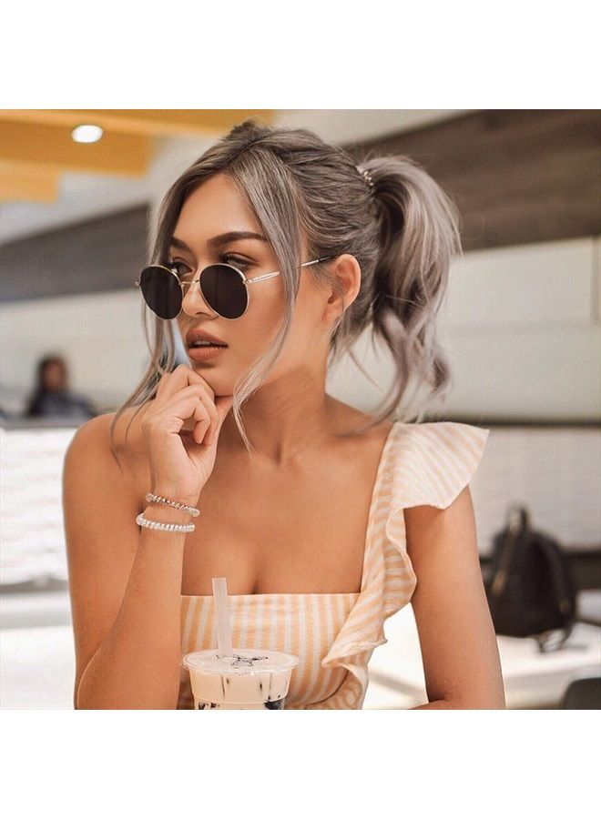 invisibobble SLIM Traceless Spiral Hair Ties - Bronze Me Pretty - Strong Elastic Grip Coil Hair Accessories for Women - No Kink Non Soaking - Gentle for Girls Teens and Thick Hair, 3 Count (Pack of 1) - Image 5