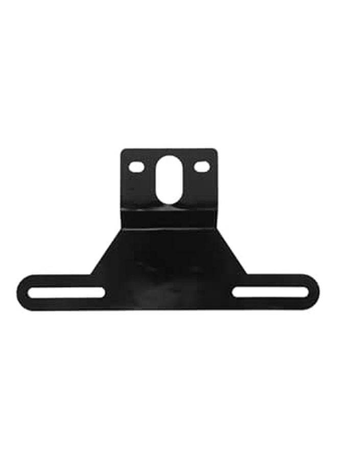 Black Metal Car Truck Mount Bracket Kit Decorative Modified Set with Screws - Image 1