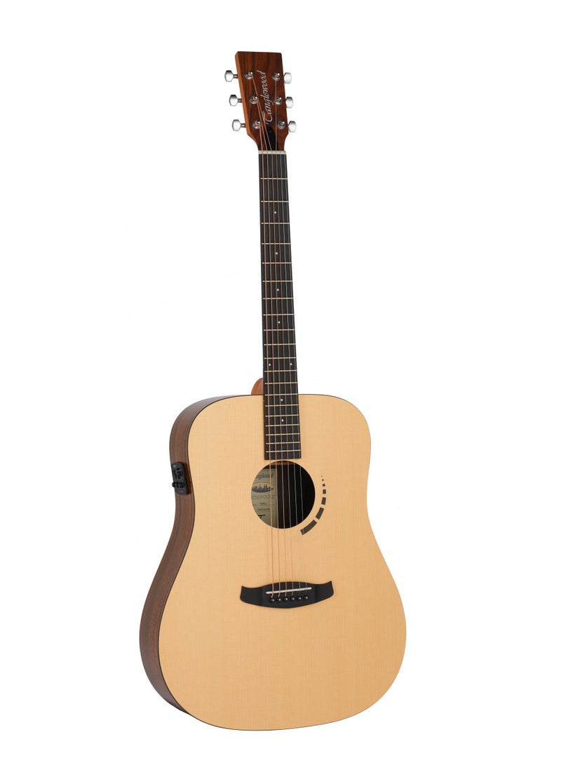 Tanglewood TM5E Electro-Acoustic Guitar – Dreadnought Body with Spruce Top & Koa Back - Image 1