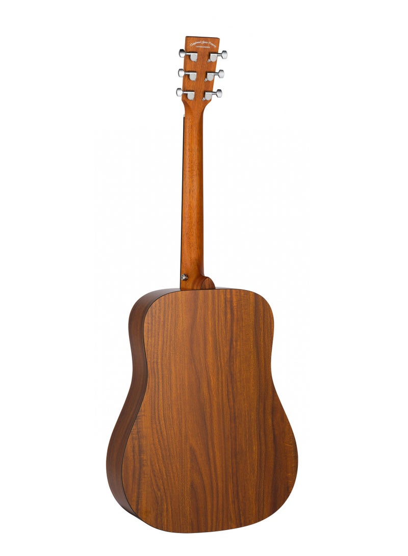 Tanglewood TM5E Electro-Acoustic Guitar – Dreadnought Body with Spruce Top & Koa Back - Image 2