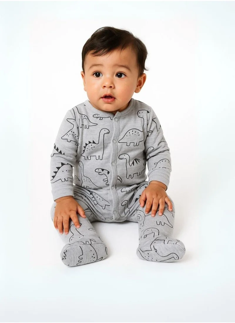 مينوتي Baby 2 Pack Long Sleeve Sleepsuits