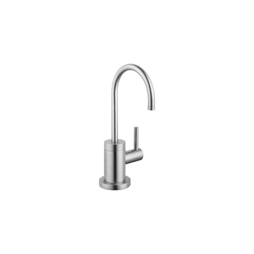 hansgrohe Talis S Stainless Steel Beverage Kitchen Faucet, Kitchen Water Filter Faucet, Faucet for Kitchen Sink, Stainless Steel Optic 04301800 - Image 1