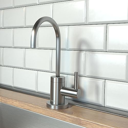 hansgrohe Talis S Stainless Steel Beverage Kitchen Faucet, Kitchen Water Filter Faucet, Faucet for Kitchen Sink, Stainless Steel Optic 04301800 - Image 2