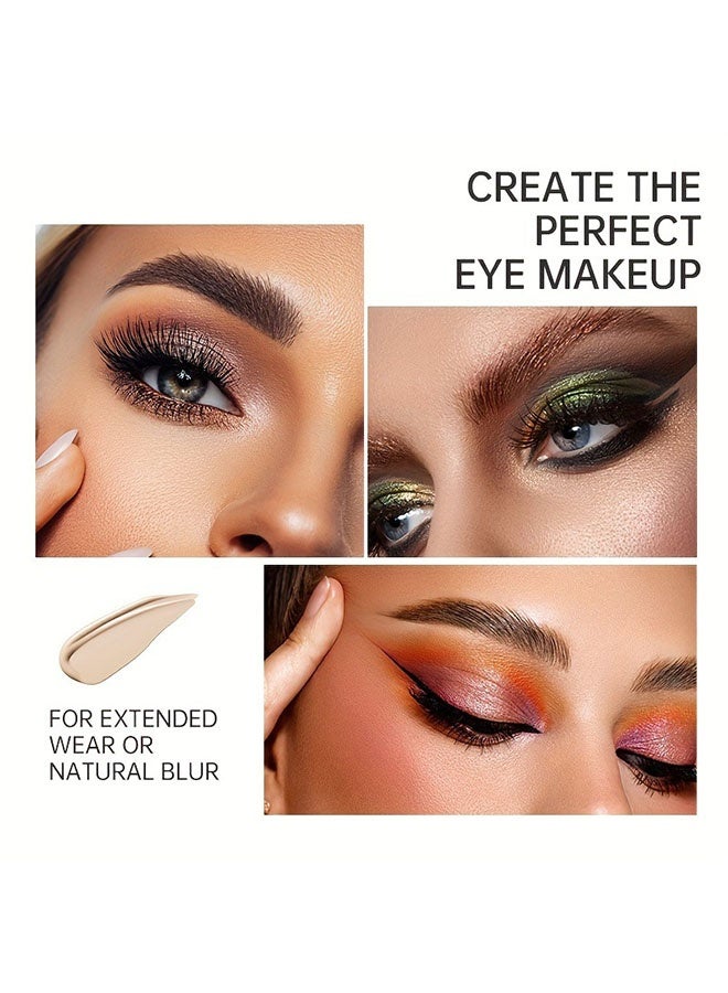 Ushas Eye Primer, Can Make The Skin Color Of Eyelid More Even, Increase The Saturation Of Eye Shadow, And Make The Eye Makeup More Lasting, Suitable For Makeup Use #01 - Image 4