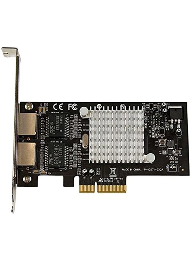 StarTech .com 2 Port PCIe Network Card - RJ45 Port - Intel i350 Chipset - Ethernet Server/Desktop Network Card - Dual Gigabit NIC Card (ST2000SPEXI) - Image 4