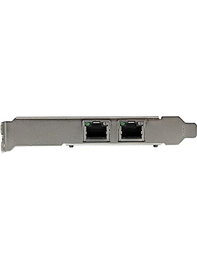 StarTech .com 2 Port PCIe Network Card - RJ45 Port - Intel i350 Chipset - Ethernet Server/Desktop Network Card - Dual Gigabit NIC Card (ST2000SPEXI) - Image 2