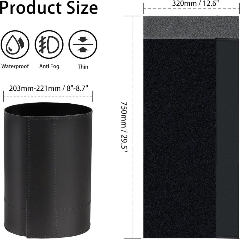 Astromania Flexible Dew Shield for Telescope Front Outer Diameter from 203-221mm Diameter - Keep Dew Away and Gives You Clear observing for The Entire Night - Image 2