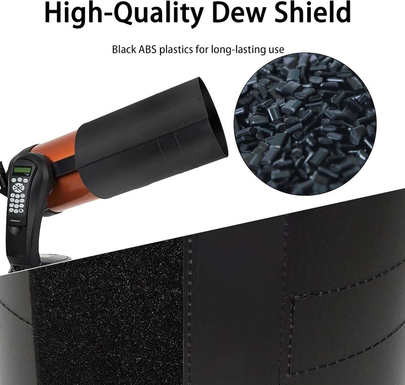 Astromania Flexible Dew Shield for Telescope Front Outer Diameter from 203-221mm Diameter - Keep Dew Away and Gives You Clear observing for The Entire Night - Image 3