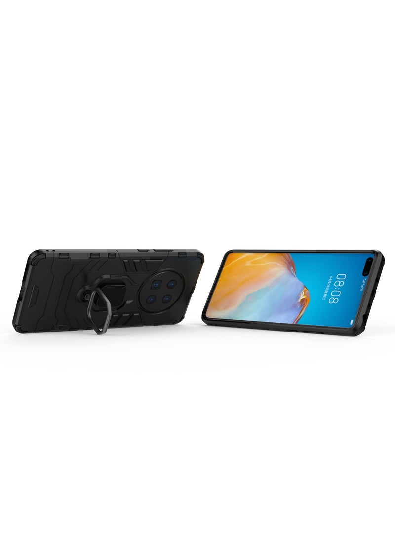 Black Protective Cover With Ring Bracket For Huawei - Image 3
