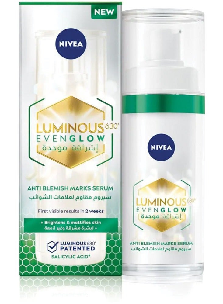 Nivea Luminous 630 Anti Blemish Marks Serum 30ml