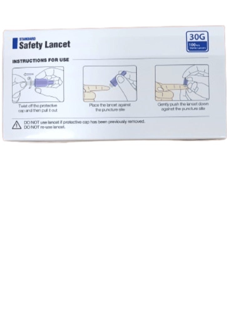SD BIOSENSOR Sterile Single Use Safety Lancets 100s - Image 2