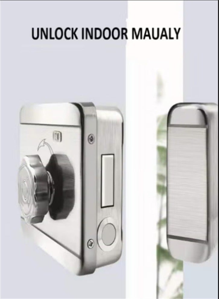 Arabic Voice Service,Waterproof TUYA WIFI App/ Smart Outdoor Lock, Fingerprint Lock, Outdoor Gate, Digital Password, Remote App, Home Electronic Rim Lock - Image 3