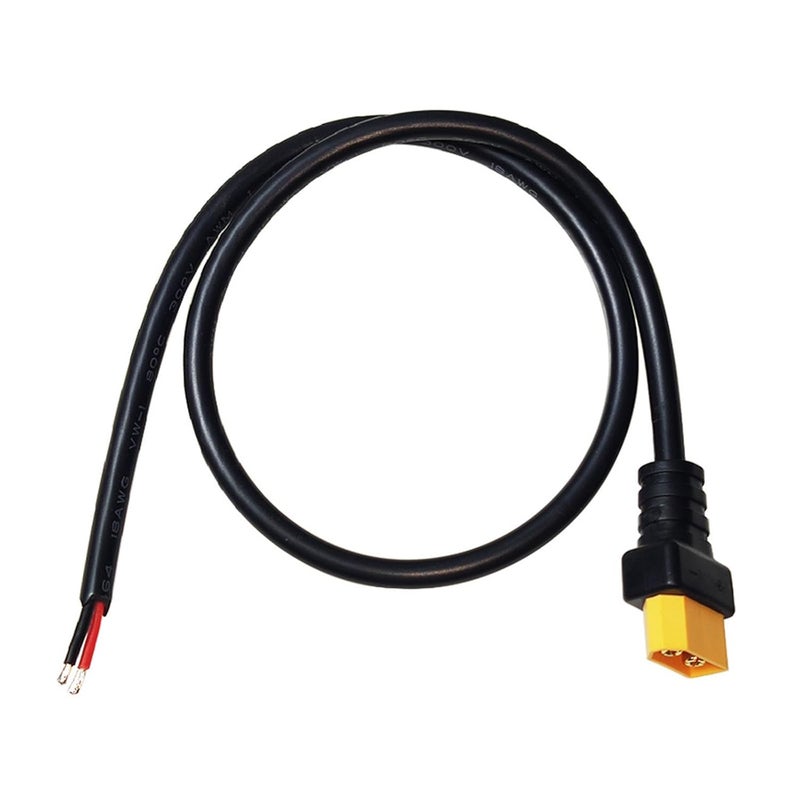 19 69 Inch Long Male to Pigtail 2 Pin Bare Wire Connector Cable for UAV Remote Control Aircraft - Image 1